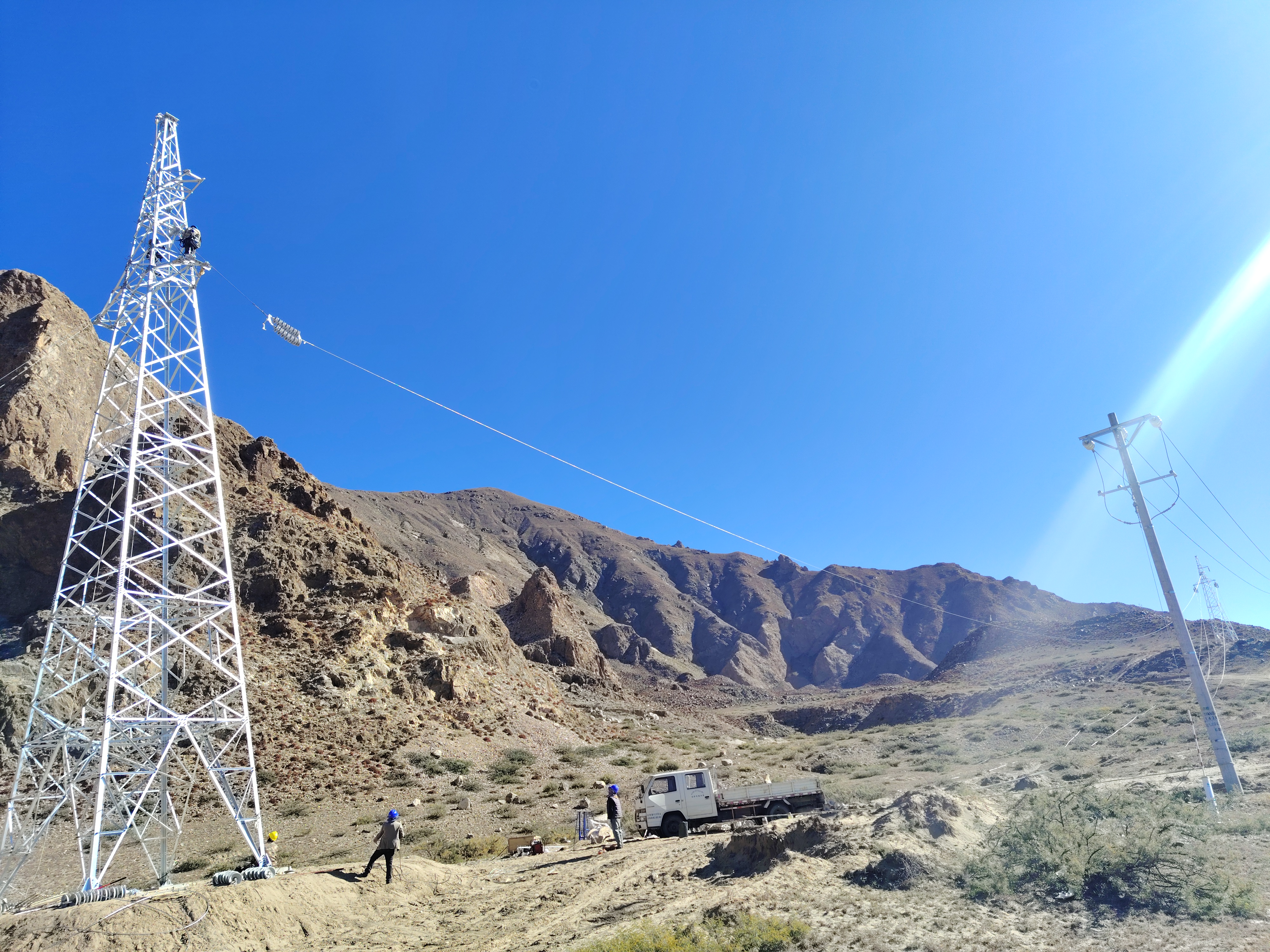 山南市贡嘎县昌果加油站35kV线路迁改工程